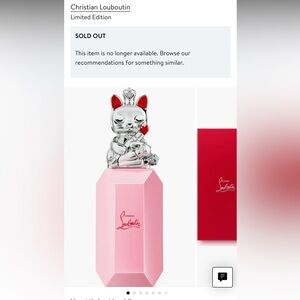 LIMITED EDITION Christian Louboutin Loubidoo Rose